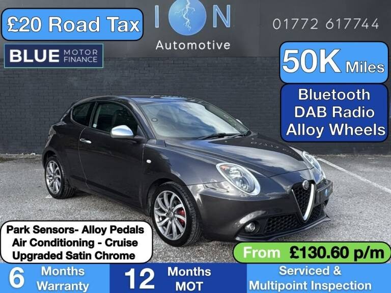 2016 Alfa Romeo MiTo 875 TB TwinAir Super *20 Tax, Cheap Insurance, Touchscreen, Bluetooth* Hatch…