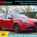2016 Alfa Romeo Giulietta 1750 TBi Veloce TCT Euro 6 5dr HATCHBACK Petrol Automatic