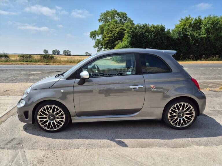 2020 Abarth 595 Turismo 1.4 T Jet motorhome towcar braked a frame tow car