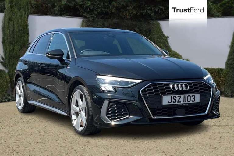 2023 Audi A3 1.0 TFSI 30 S line Sportback 5dr – FULL LEATHER, DUA LZONE CLIMATE CONTROL, Hatchbac…