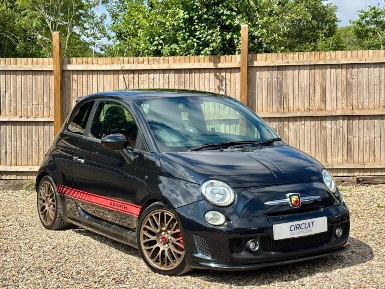 2010 Abarth 500 1.4 16V T-Jet Metallic Black Only 75,000 Miles Manual FSH ULEZ
