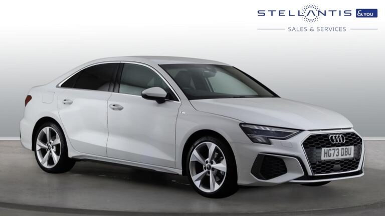 2023 Audi A3 1.0 TFSI 30 S line Saloon 4dr Petrol Manual Euro 6 (s/s) (110 ps) Saloon Petrol Manual