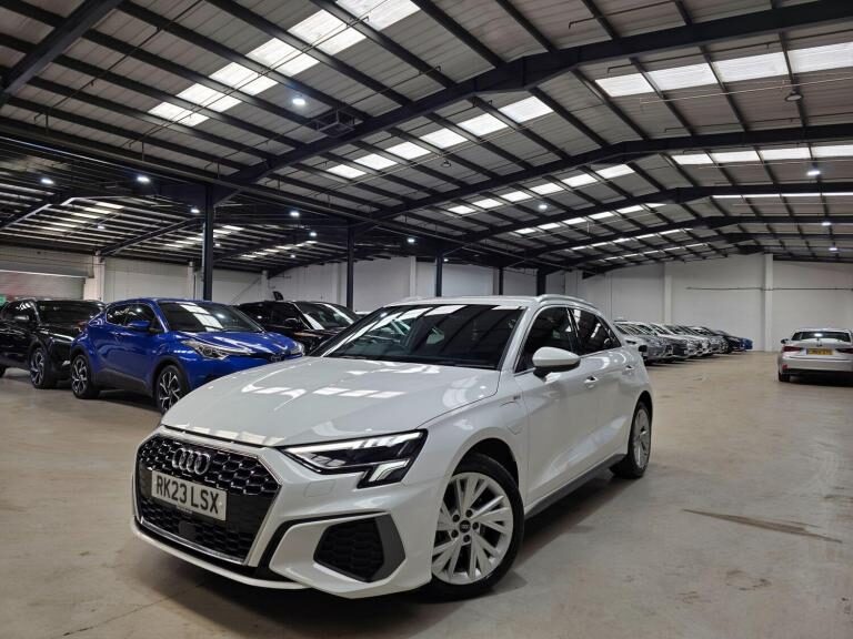 2023 Audi A3 1.4 TFSIe 40 S line Sportback S Tronic Euro 6 (s/s) 5dr 13kWh HATCHBACK Petrol/Elect…