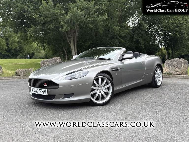 Aston Martin DB9 6.0 V12 Volante 450bhp Convertible Auto Touchtronic 2007