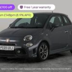 2019 Abarth 595 1.4 T-Jet 70th Hatchback 3dr Petrol Manual Euro 6 (145 ps) – SPORTS SEATS – Hatch…
