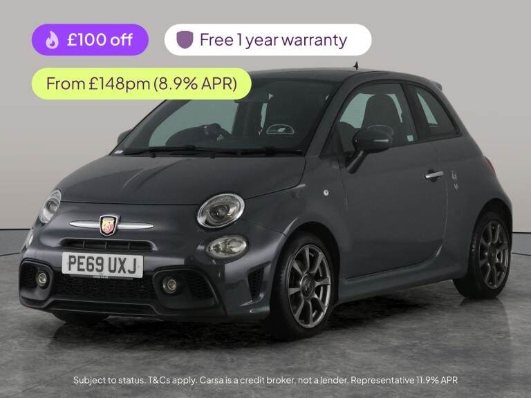 2019 Abarth 595 1.4 T-Jet 70th Hatchback 3dr Petrol Manual Euro 6 (145 ps) – SPORTS SEATS – Hatch…