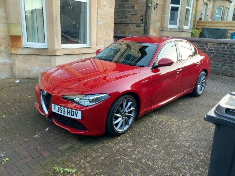 Alfa Romeo, GIULIA VELOCE Saloon, 2019, Semi-Auto, 1995 (cc), 4 doors