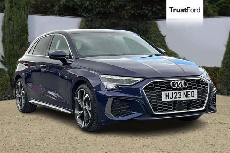 2023 Audi A3 30 TFSI S Line 5dr S Tronic**REAR SENSORS – SAT NAV – APPLE CARPLAY/ANDROID Hatchbac…
