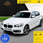2017 BMW 1 series sport sat nav 2.0 118d sport hatch 56000k 5dr diesel 68.9 mpg 11 mot serviced very economical euro 6 with aa cover aa cars dealer