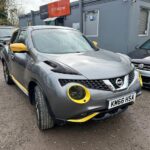 2016 Nissan juke tekna graphite & yellow