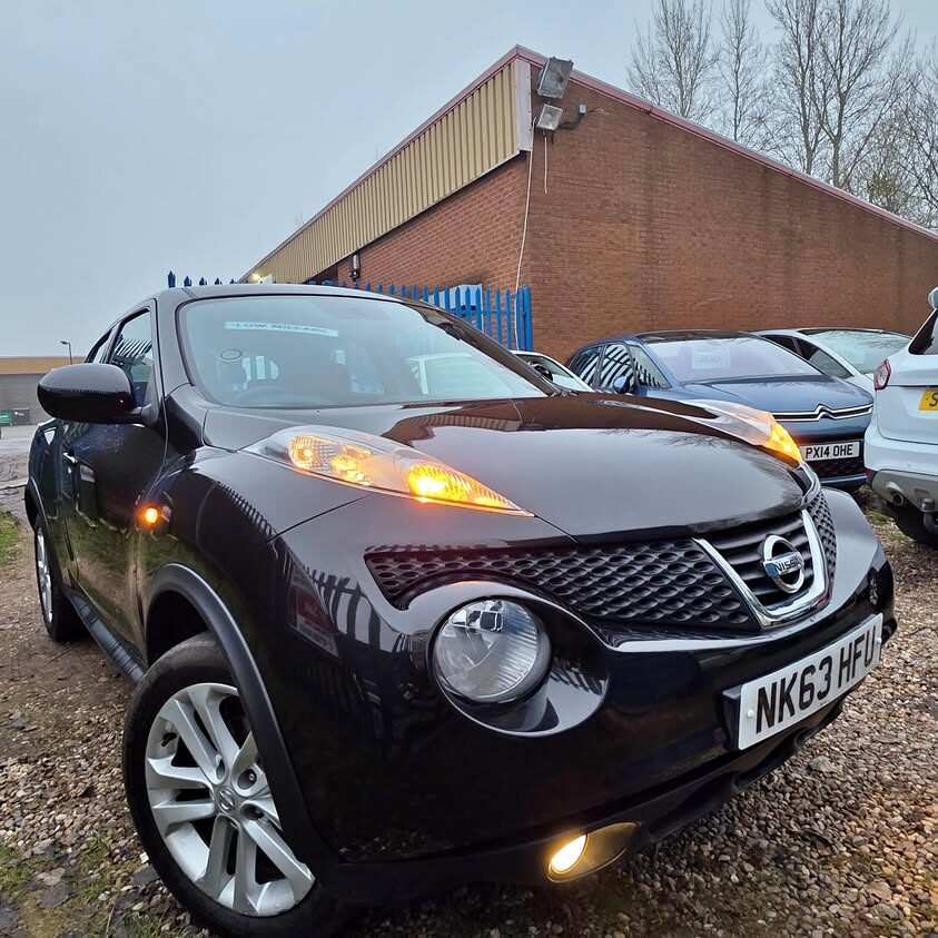 2013 Nissan juke acenta edition 1.6 petrol low miles hpi clear!!!