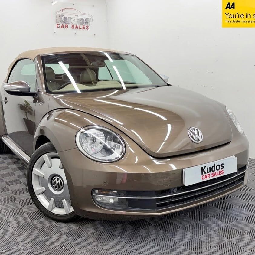 2013 Volkswagen beetle 2.0 tdi 70s edition 2dr convertible – 49000 miles – fsh